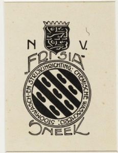 1929 wasserij Frisia te Sneek